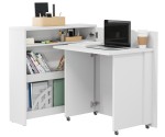Biurko rozkładane małe 90 cm WORK CONCEPT SLIM CW-02P