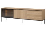 Szafka RTV z witryną szeroka 197 cm VISSO VI-08