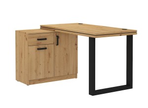 Biurko narożne do pokoju MALTI 140 z komodą