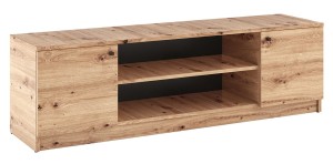 Szafka RTV 160 cm z drzwiamii  EZRA E6