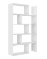 Regał na książki stojący biały KORAL 2