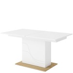 [ARCHIWUM] Stół rozkładany do salonu biały połysk 160 -200 cm WAVE