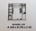 Wnętrze szafy MAMBA