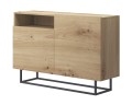 Komoda loftowa ENJOY do salonu dąb artisan