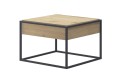 Ława stolik kawowy z szufladą do salonu ww stylu loft 60 cm