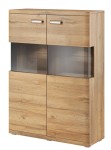 [ARCHIWUM] Witryna MADISON I - HELVETIA z 2 drzwiczkami do salonu 100 cm