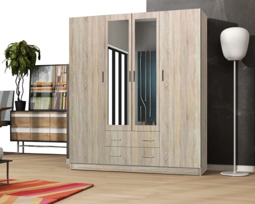 Szafa NELO 171 cm Dąb Sonoma/Dab Sonoma