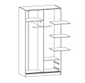 Wnętrze szafy GABI 120 cm