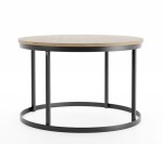 [ARCHIWUM] Stolik kawowy  75 cm okrągły loft MOSS