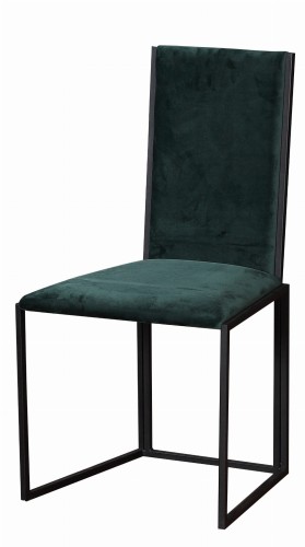 Krzesło loftowe do jadalni MONA 3/Czarny
