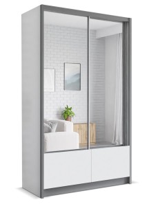 Szafa ubraniowa do sypialni LUISA 120 cm