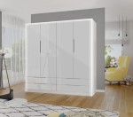 [ARCHIWUM]Szafa łamana z szufladami MODENA I 207 cm 