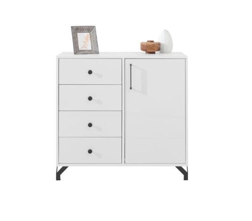 komoda mała z szufladami i półką BORGEN