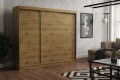 Przykładowa aranżacja szafy EMMA 250cm dąb artisan