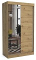 Szafa przesuwna z lustrem JONA 120cm dąb artisan