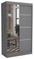 Szafa do przedpokoju JERY 120cm antracyt