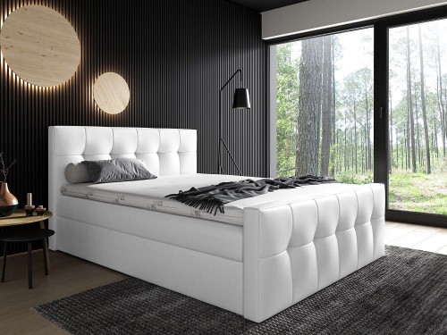 Łóżko kontynentalne do sypialni MALABO Madryt 120.