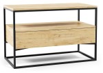 [ARCHIWUM]Ława kawowa z blatem z płyty 80 cm w stylu loft BOX