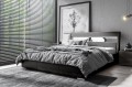 Łóżko tapicerowane sypialniane z zagłówkiem LEX  MADRYT 9100.