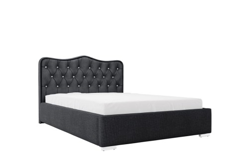 Łóżko tapicerowane Santorino w tkaninie  fancy 99.