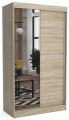 Szafa na ubrania JERY 120cm dąb sonoma
