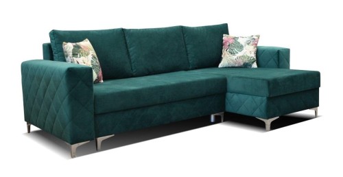 Narożnik pikowany z poduszkami MASIMO