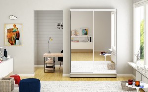 Szafa przesuwna z lustrem FONTANA VI 120 cm