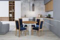 Olso 4 z krzesłami Boma 3