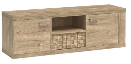 Szafka pod telewizor z wnęką N-12 KRATKA.