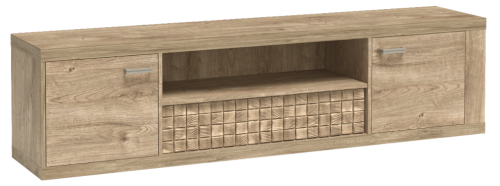 Szafka RTV pod telewizor NATURIAL N-13 KRATKA.