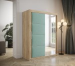 [ARCHIWUM]Szafa z lustrem młodzieżowa TAPPO 150 cm panele