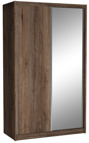 LORA szafa dwudrzwiowa,przesuwna  DĄB LEFKAS L.