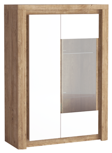 Witryna niska z przeszkolną półką 100 cm LIVINIO L5 .