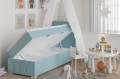 Łóżko dla dziecka z pojemnikiem typu boxspring ROY.