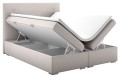 Łóżko typu boxspring z guzikami do sypialni GINA Solo 251.