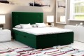 Łóżko typu boxspring z guzikami do sypialni GINA M.V. 2225.
