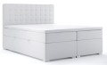Łóżko kontynentalne typu boxspring pikowany guzikami do nowoczesnej sypialni KARLI Madryt 920.