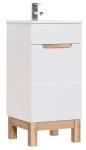 Szafka pod umywalkę 40 cm  BALI WHITE 823