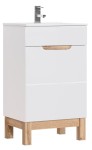 Szafka pod umywalkę 50 cm  BALI WHITE 824