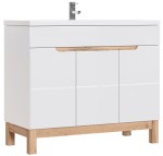 Szafka pod umywalkę 100 cm  BALI WHITE 825