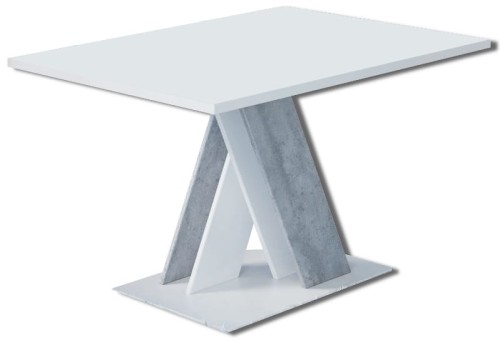 Ława BONX Biały Mat / Beton