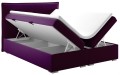 Łóżko typu boxspring z tapicerowanym zagłówkiem KARI  kronos 3 .
