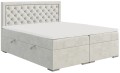 Łóżko typu boxspring z pikowanym wezgłowiem BLOM Magic Velvet 225.
