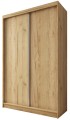 Szafa do salonu bez luster CLIN 120 cm  DĄB ARTISAN .