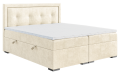 Łóżko boxspring z pojemnikami na pościel VERI Magic Velvet 2250.