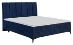 Łóżko boxspring na nóżkach DERT