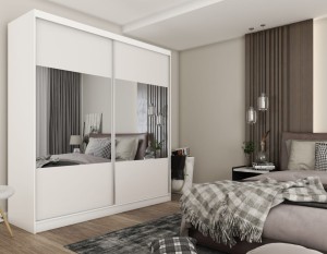 Szafa przesuwna z lustren CELIA 200 cm