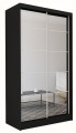 Szafa z lustrem ze szprosami 150 cm FLURIA.