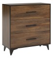Komoda do salonu FRID 91 cm K3S- SHIRIN WALNUT.