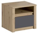 Stolik nocny Malta SN- artisan/ grey.